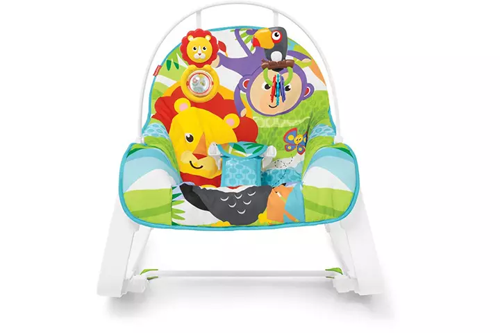 Fisher prize infant-to-toddler rocker