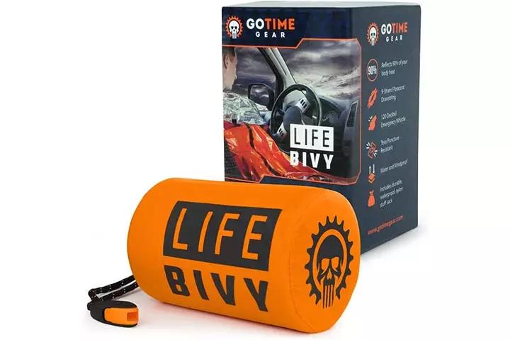 Go Time Gear Life Bivy Emergency Sleeping Bag 