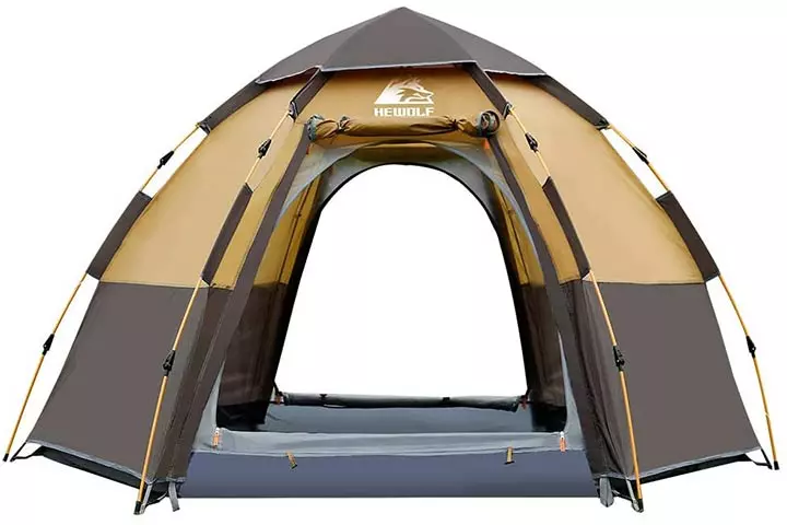 Hewolf Waterproof Instant Camping Tent 