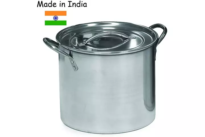 IMUSA USA L300-40315 Stainless Steel Stock Pot