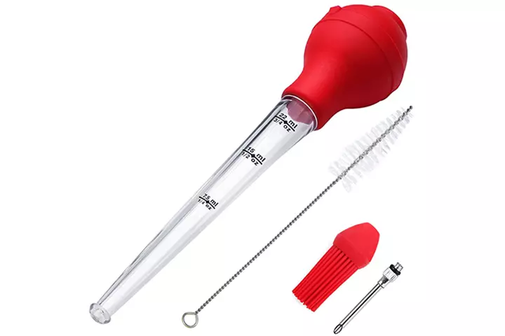 Kaycrown Clear Tube Turkey Baster