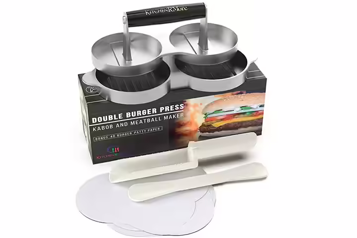 Kitchen RMore Double-Load Patty Press Set