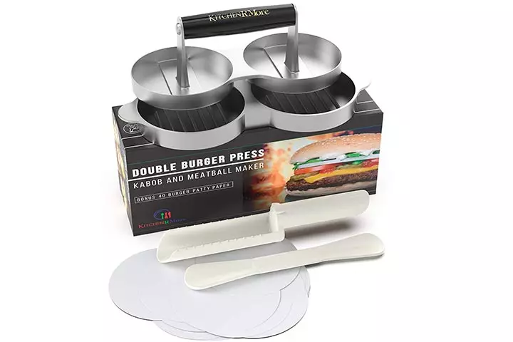 Kitchen RMore Double-Load Patty Press Set 