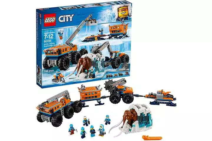 LEGO City Snowmobile Toy And Rescue Game