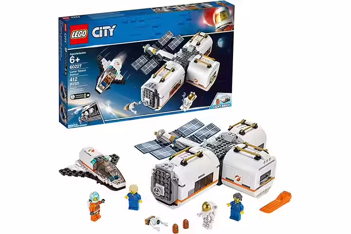Lego City Space Lunar Space Station Building Set