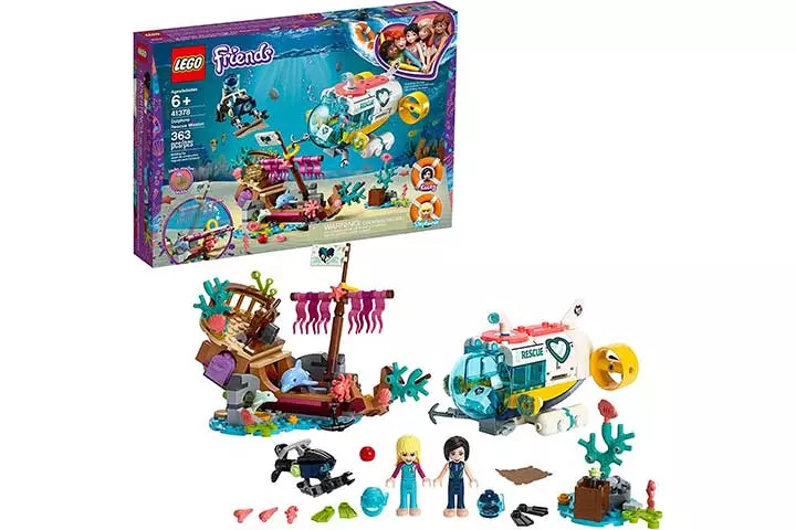 Lego Friends Dolphins Rescue Mission Building Kit 