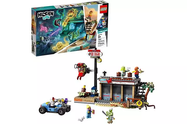 Lego Hidden Side Shrimp Shack Attack Building Set 