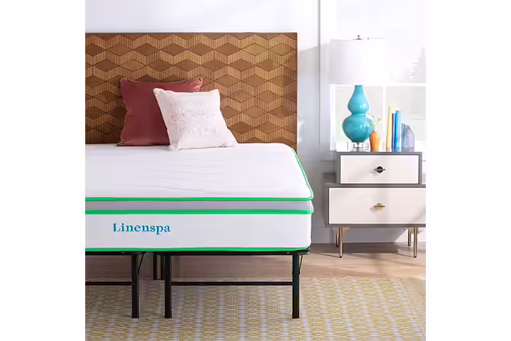 Linenspa Latex Hybrid Mattress With Folding