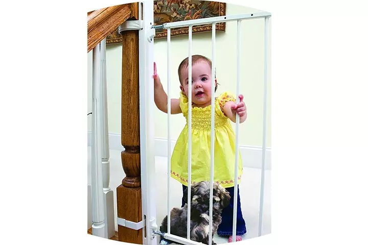 Little Partners Wood Easy-Fit Baby Safety Gate