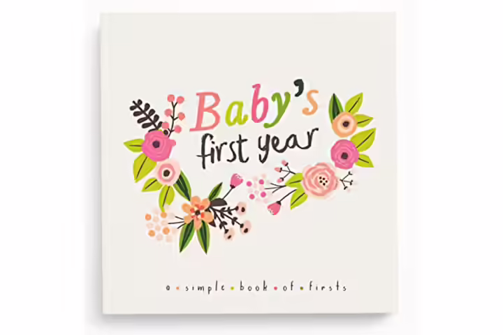 Lucy Darling Baby’s First Year Memory Book