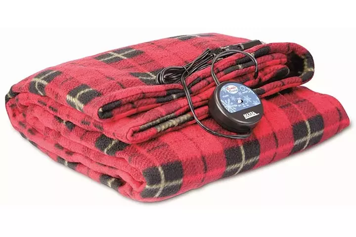 MAXSA 20014 Large Heated Travel Blanket