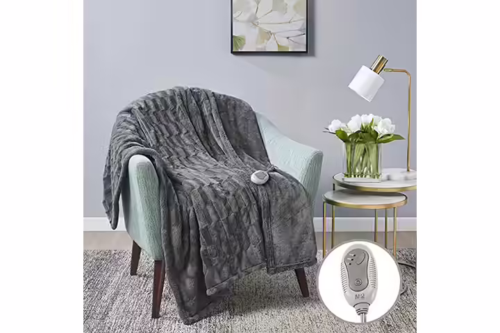 MP2 Heated Throw Electric Blanket