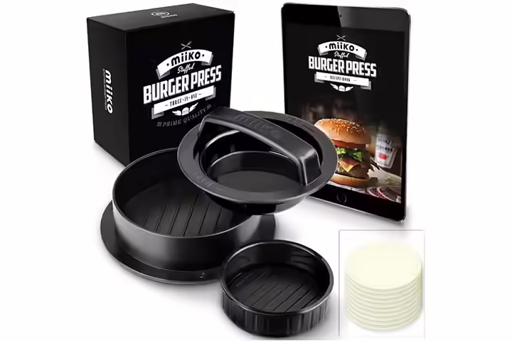 MiiKO Stuffed Burger Press