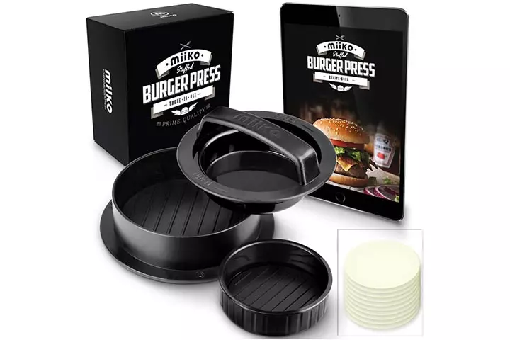 MiiKO Stuffed Burger Press 