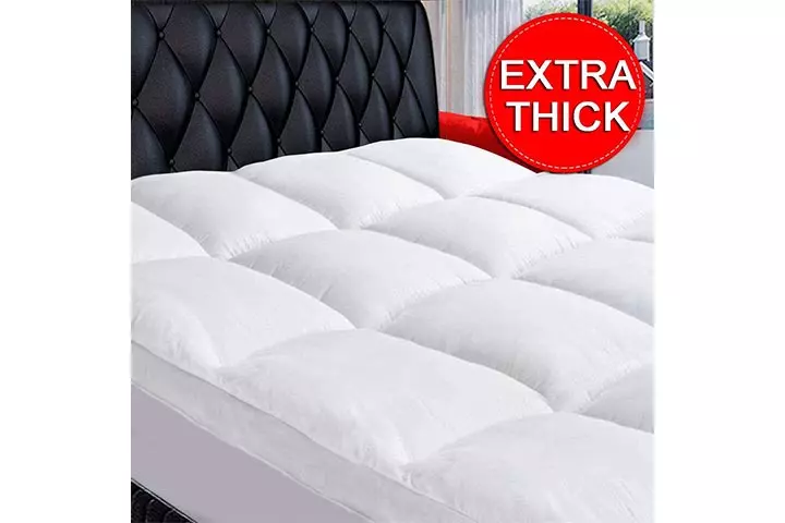 Coonp Mattress Topper With Thick Padding