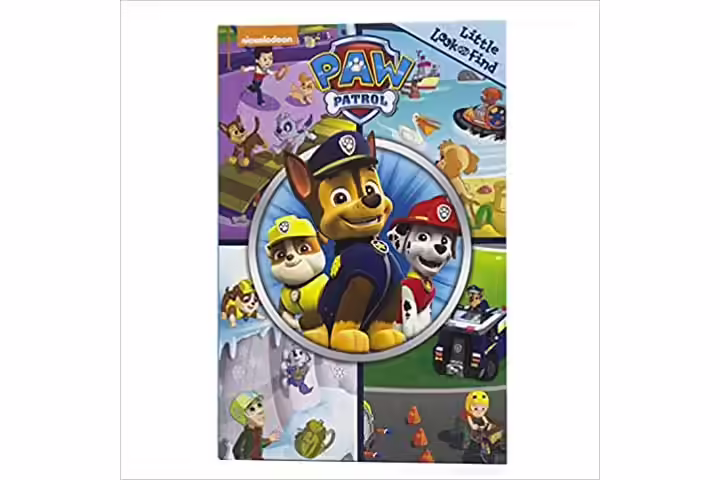 Nickelodeon-Paw Patrol- Little Look and Find Activity Book