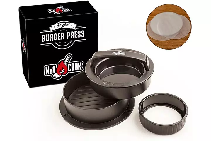 No1cook Hamburger Press 