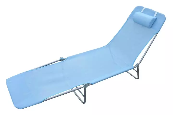 Outsunny Mesh Chaise Lounge