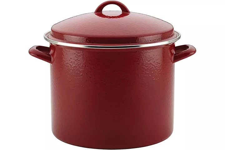 Paula Deen 46324 Enamel on Steel Stock Pot