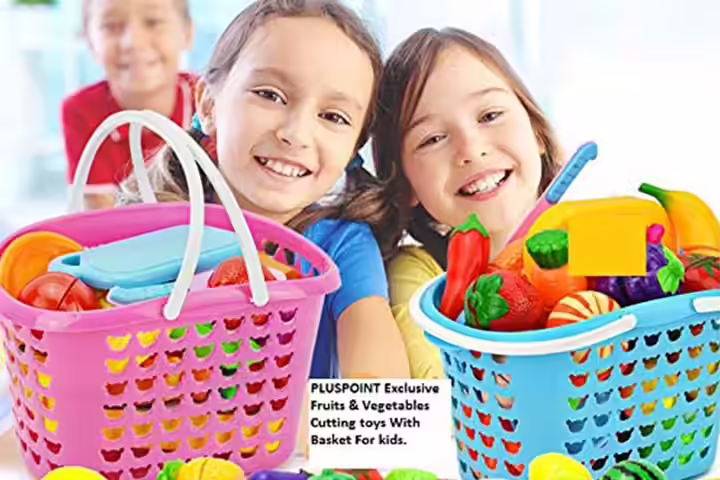 PlusPoint Realistic Slicable Cut Fruits and Vegetables