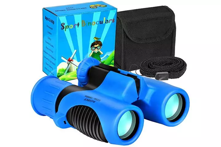 QTECLOR Compact Mini Binoculars