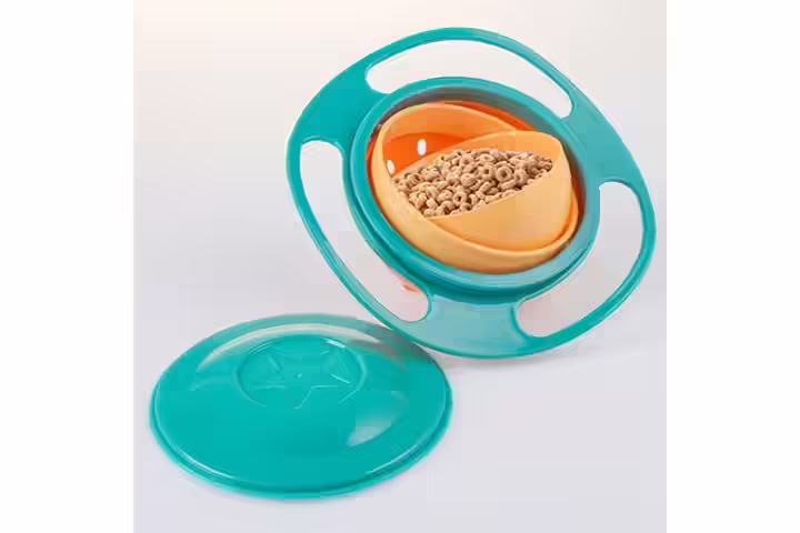 Ryanz spill proof gyroscopic bowl
