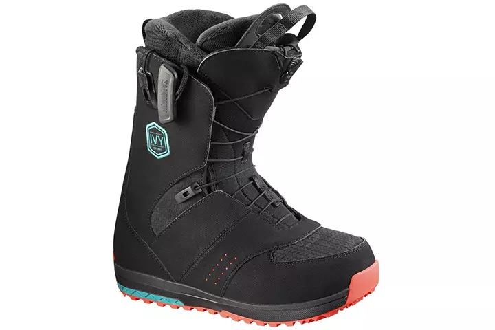 Salomon Women's Ivy Snowboard Boot, Black