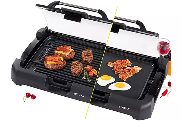 Secura Smokeless Indoor Electric Griddle