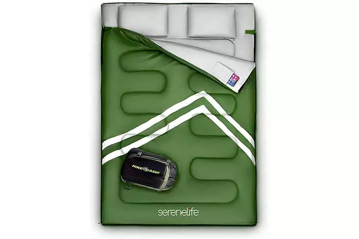 SereneLife Backpacking Sleeping Bag Camping Gear 