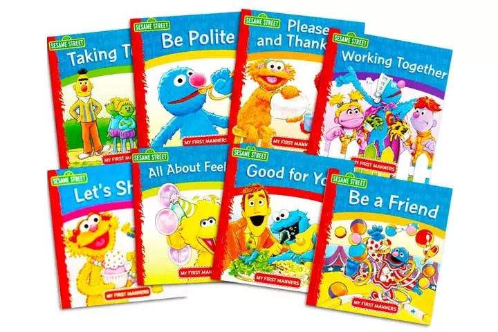 Sesame Street Elmo Manner Books for Kids