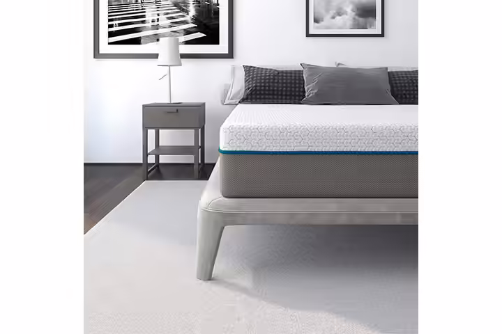 Signature Sleep Flex 10-Inch Charcoal Gel Memory