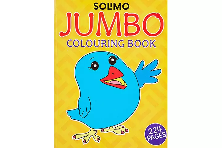 Solimo jumbo coloring book