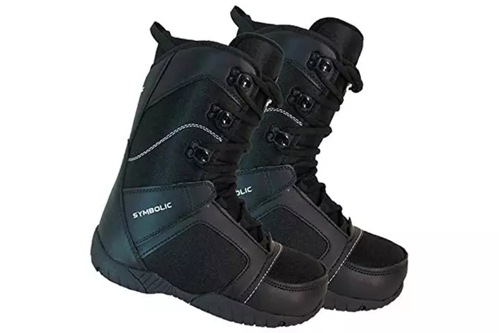 Symbolic Ultra-Light Black Snowboard Boots Women