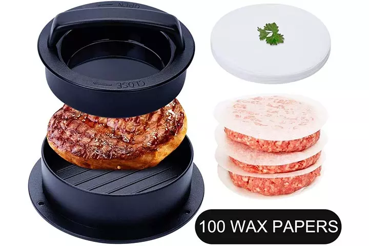 TDHDIKE 3-In-1 Stuffed Burger Press