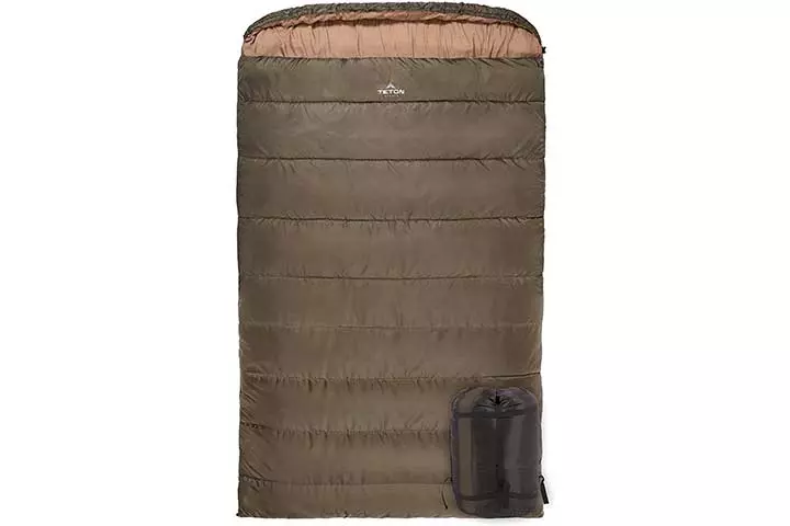 Teton Sports Mammoth Queen-Size Double Sleeping Bag 