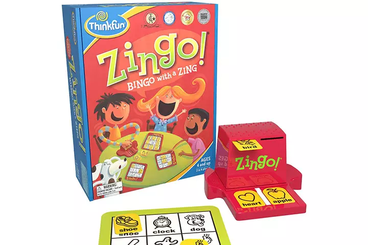 Think fun Zingo Bingo With A Zing