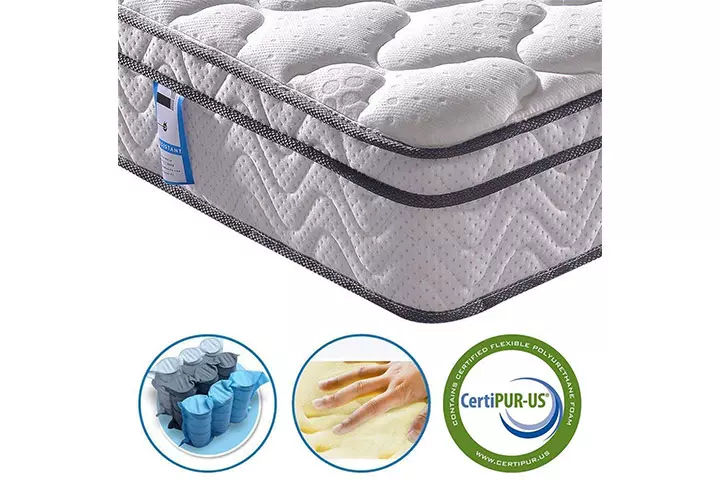 Vesgantti Multilayer Hybrid Mattress