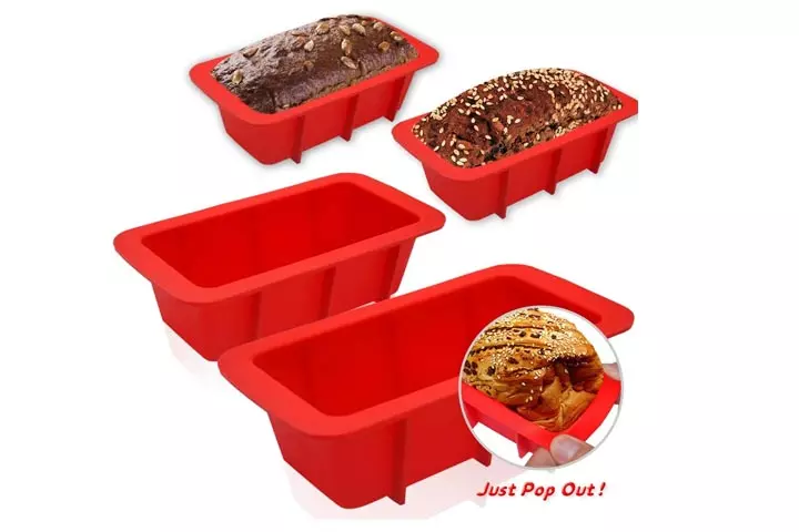 Walfos Mini Loaf Pan Set