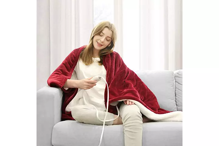 Wapaneus Electric Heated Blanket