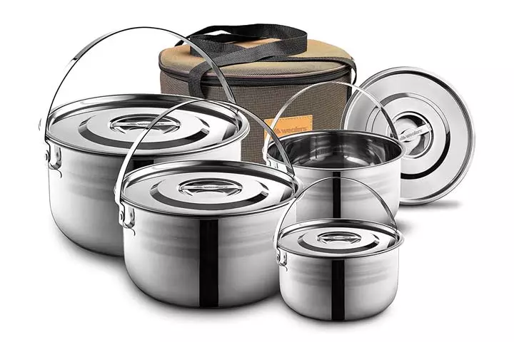 Wealers Camping Cookware Set