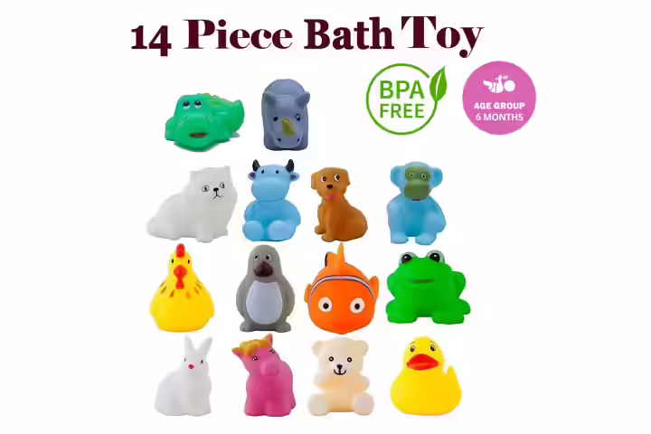 Whiskey Bath Toy Set