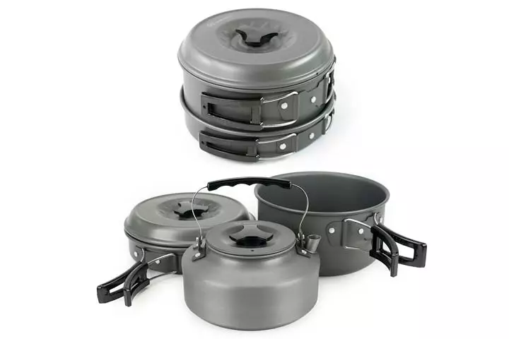 Winterial Camping Cookware and Pot Set