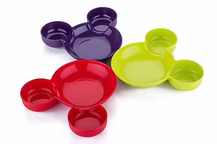 Yellow Leaf Products Mikki Mini Shaped Food Plate