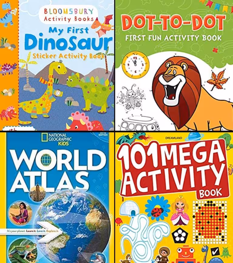 Best Activity Books To Buy For 5 Year Kid In India