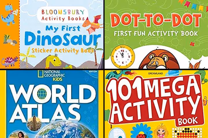 Best Activity Books To Buy For 5 Year Kid In India