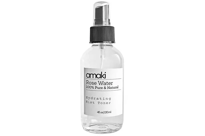 Amaki Skincare Rose Water Hydrating Skin Toner