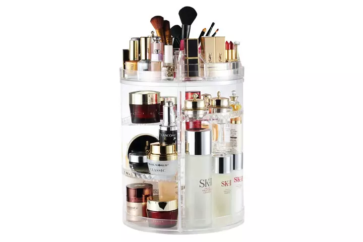 AmeiTech Rotating Makeup Organizer