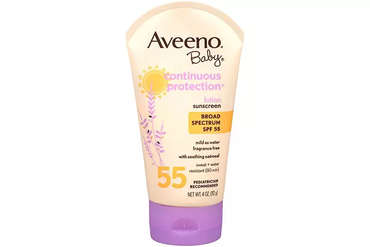  Avino Baby Continuous Protection Sunblock Lotion