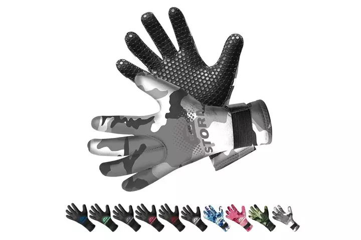 BPS Double-Lined Neoprene Wetsuit Gloves