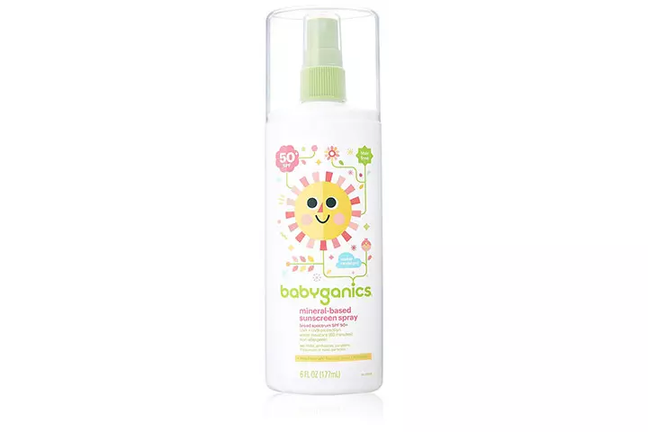  Babyganics Mineral Based Sunscreen Spray